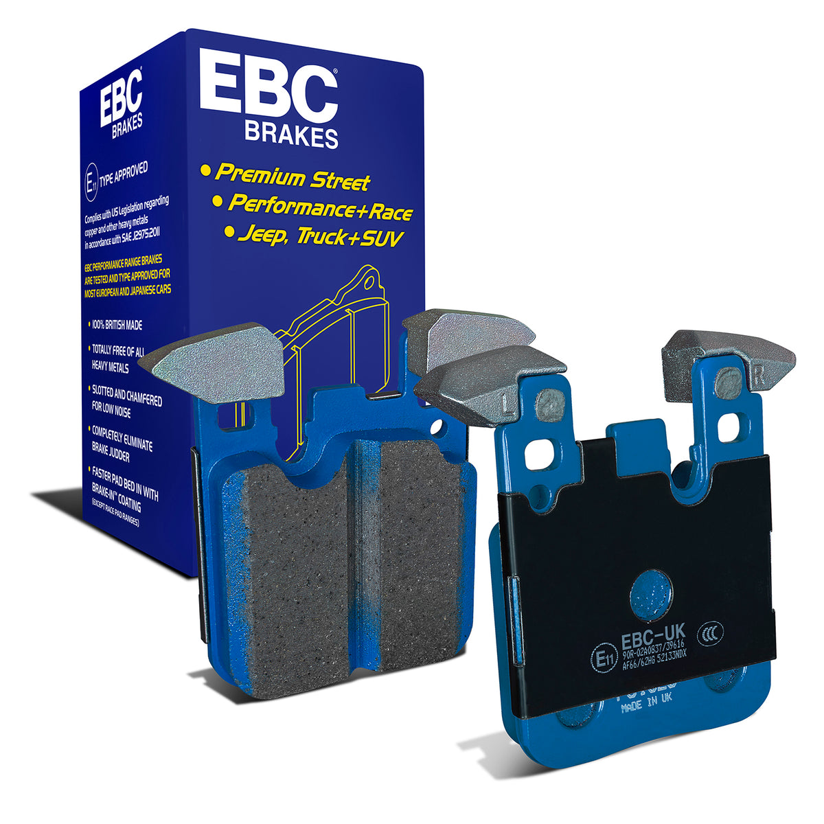 Brake Pads - Rear - Bluestuff NDX I BMW F80/F82/F83/F87