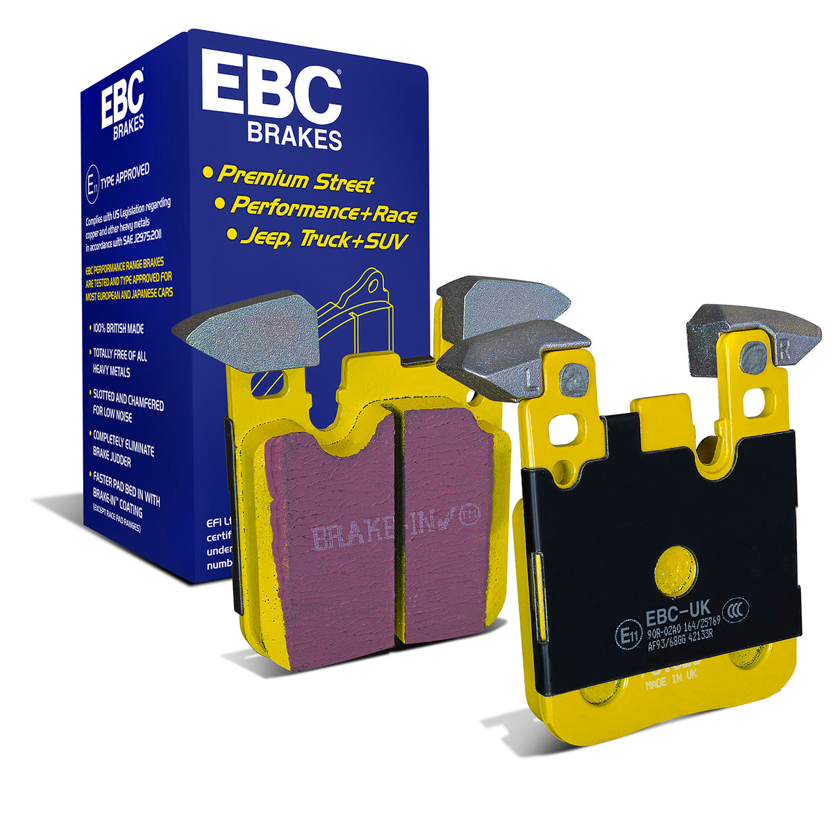 Brake Pads - Rear - Yellowstuff I BMW F80/F82/F83/F87